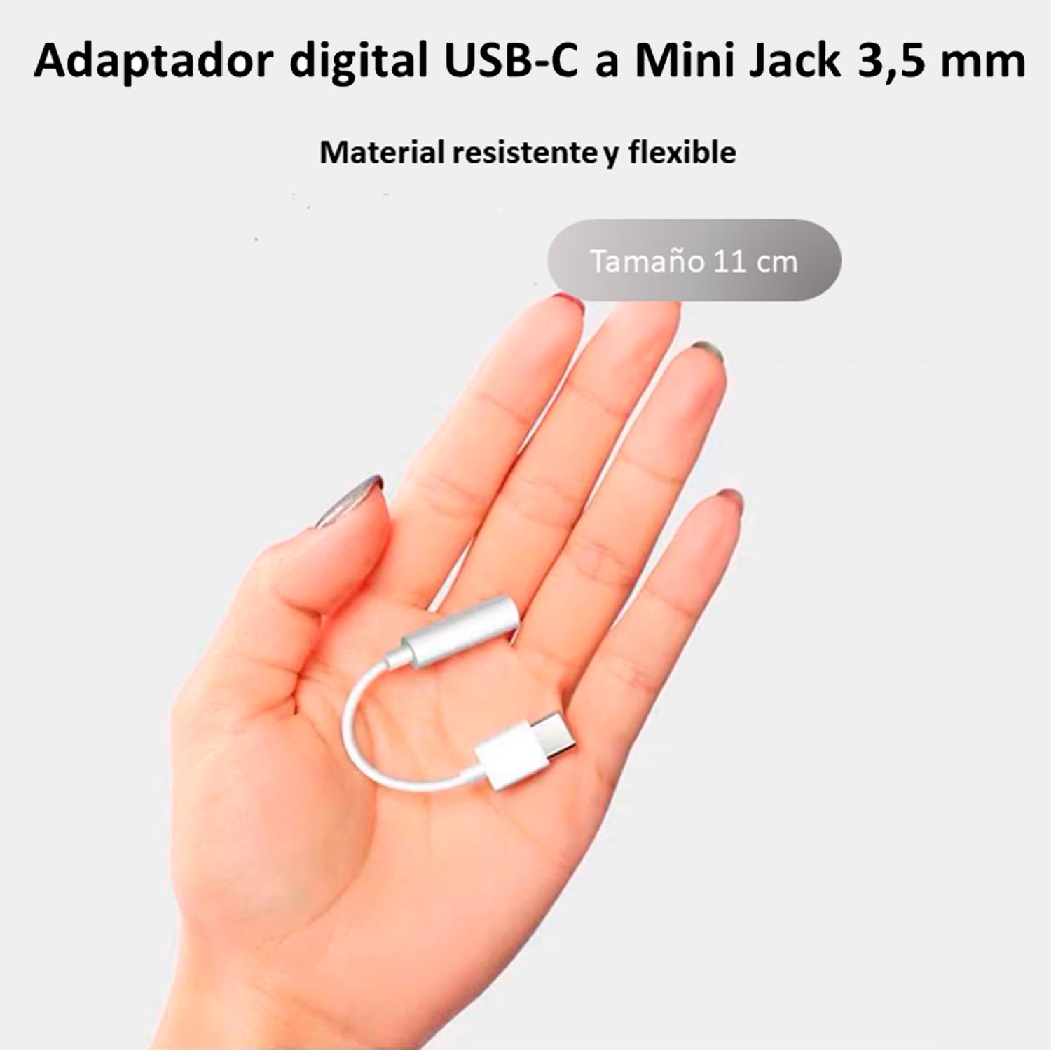 Meliya Adaptador Auriculares USB C A Hembra 3,5mm,2Piezas