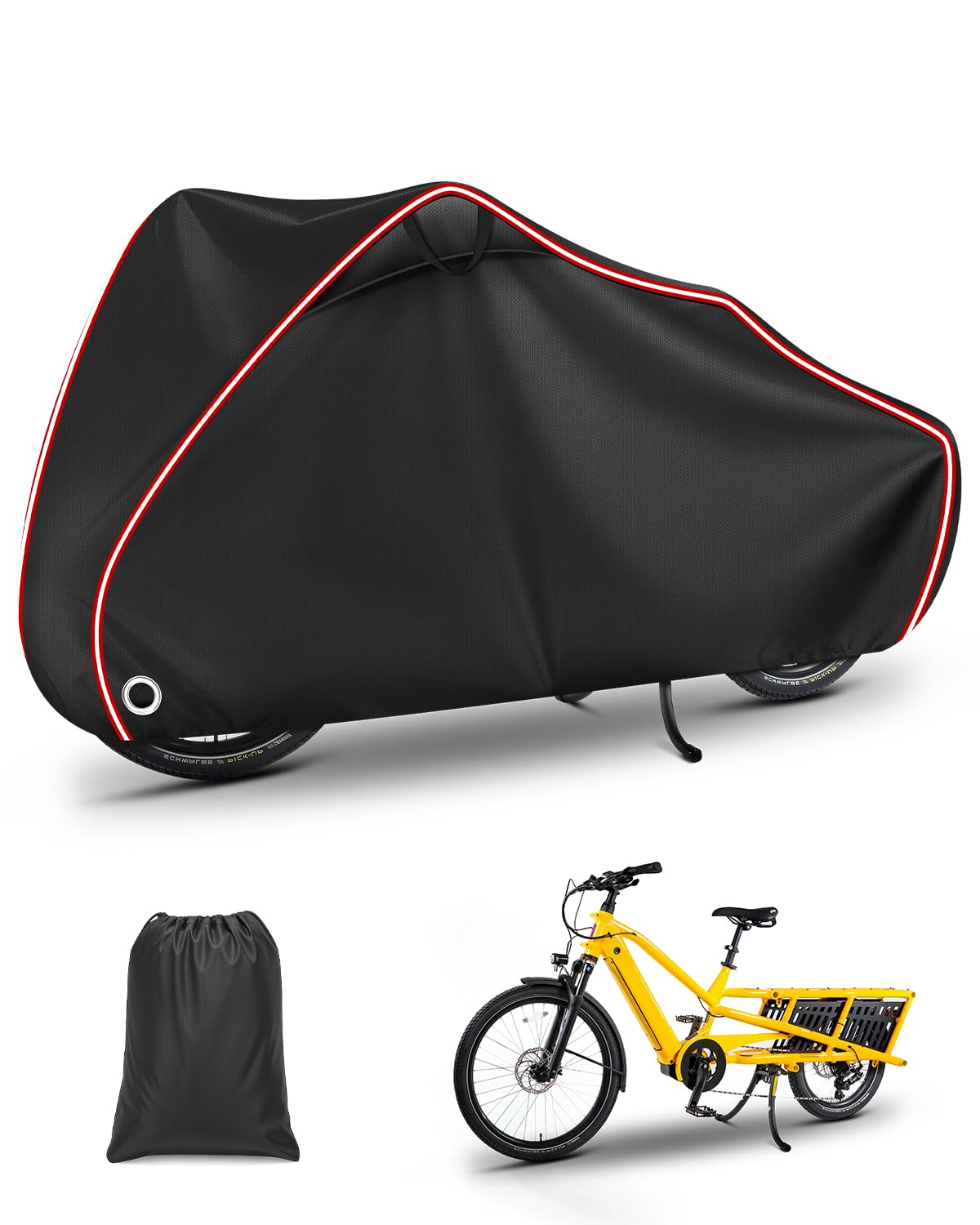 Bâche vélo imperméable en Oxford 420D robuste pour une protection longue durée