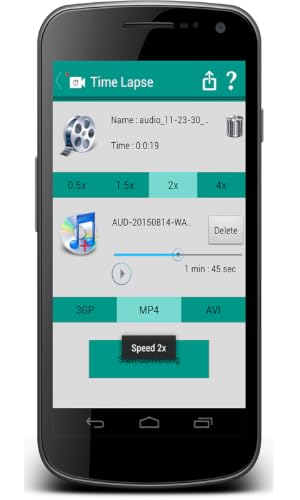 Time Lapse Video – vue 3