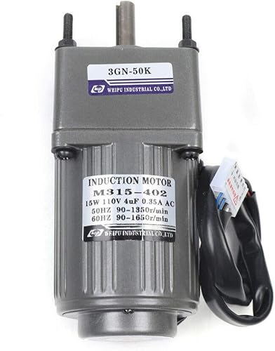 Miniatura 55 de Motor de engranajes eléctrico 120W DC 24V Reductor de engranajes helicoidal Caja de engranajes Motor eléctrico de engranajes RV 50K 35Nm Motor 120W