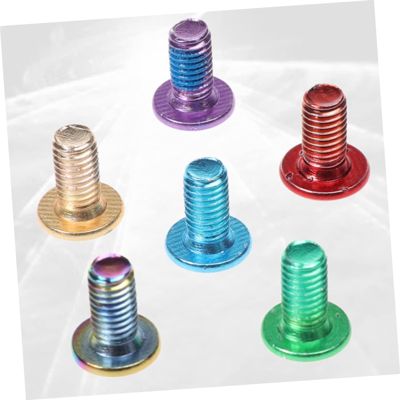 Vis De Plaquette De Frein Hydraulique – Broche En Alliage Titane, Filetage Fin, Anti-rouille – Pour Vélo (2 Axes + 2 Circlips)