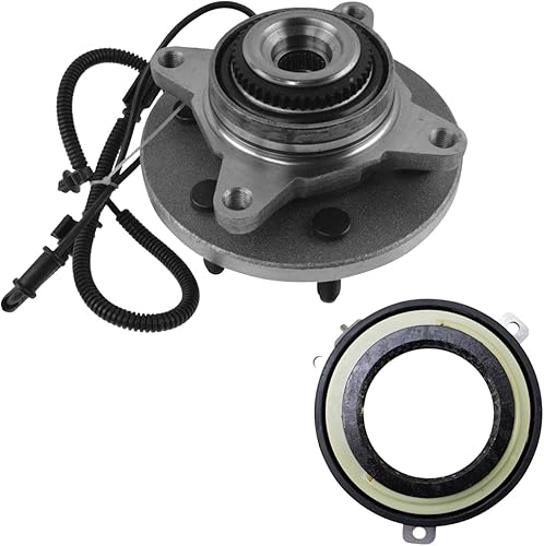 Vista 739 de TRQ Juego de 2 rodamientos y bujes de rueda trasera izquierda y derecha compatible con Ford Expedition 2007-2010 Lincoln Navigator 2007-2010