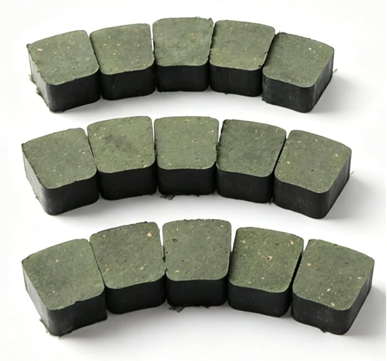 Motorcycle 15pcs Engine Clutch Pads Square Shape For 49cc 80cc