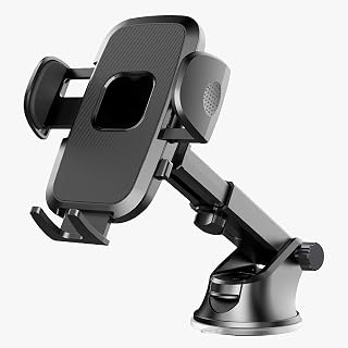PriAn Auto Car Mobile Holder for Dashboard & Windshield | Strong Suction Cup Phone Mount with Adjustable Arm | 360° Rotata... Price In India
