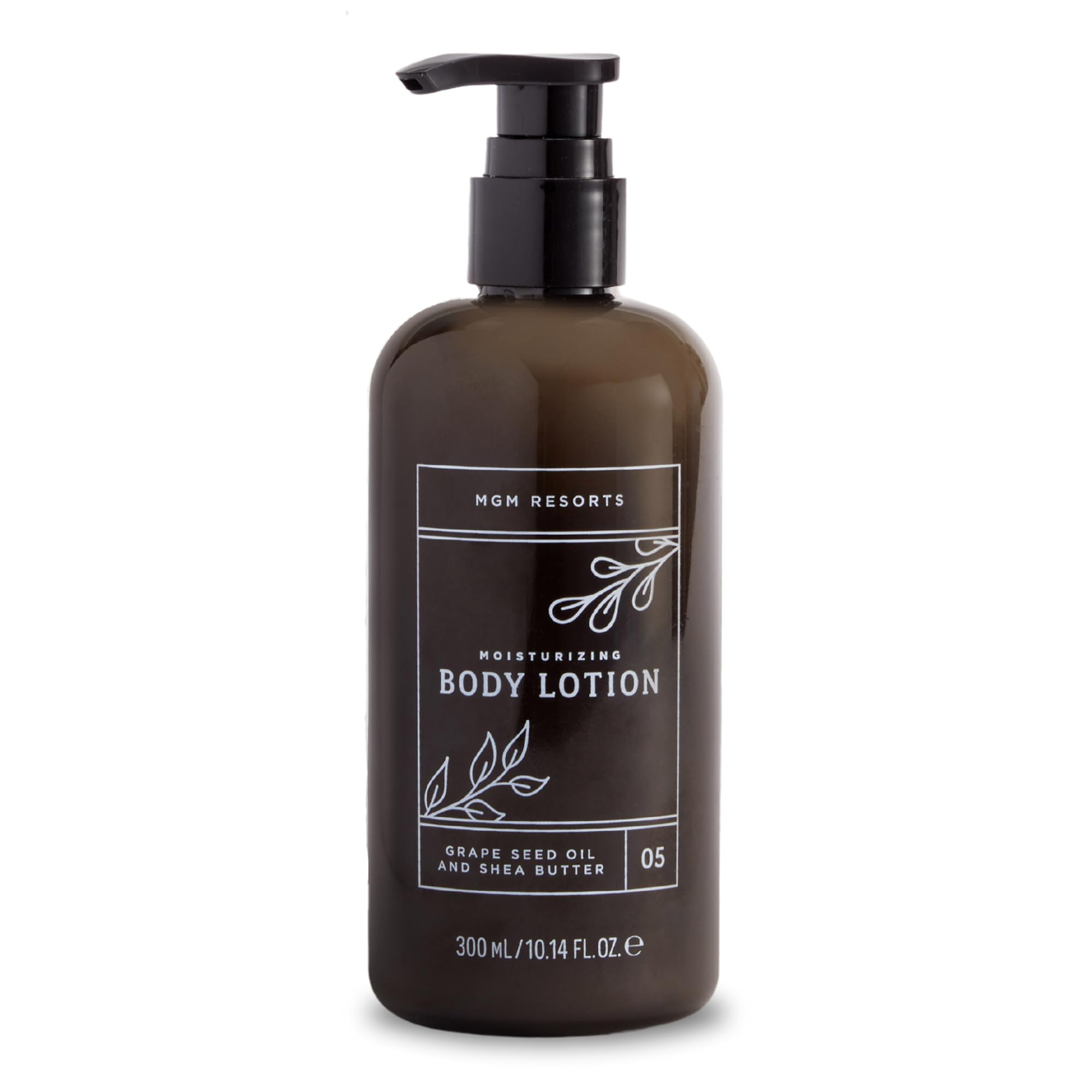 Moisturizing Body Lotion - Grapeseed Oil & Shea Butter - Scent of Fig, Cranberry & Bergamot - Hotel Body Lotion - 10 oz