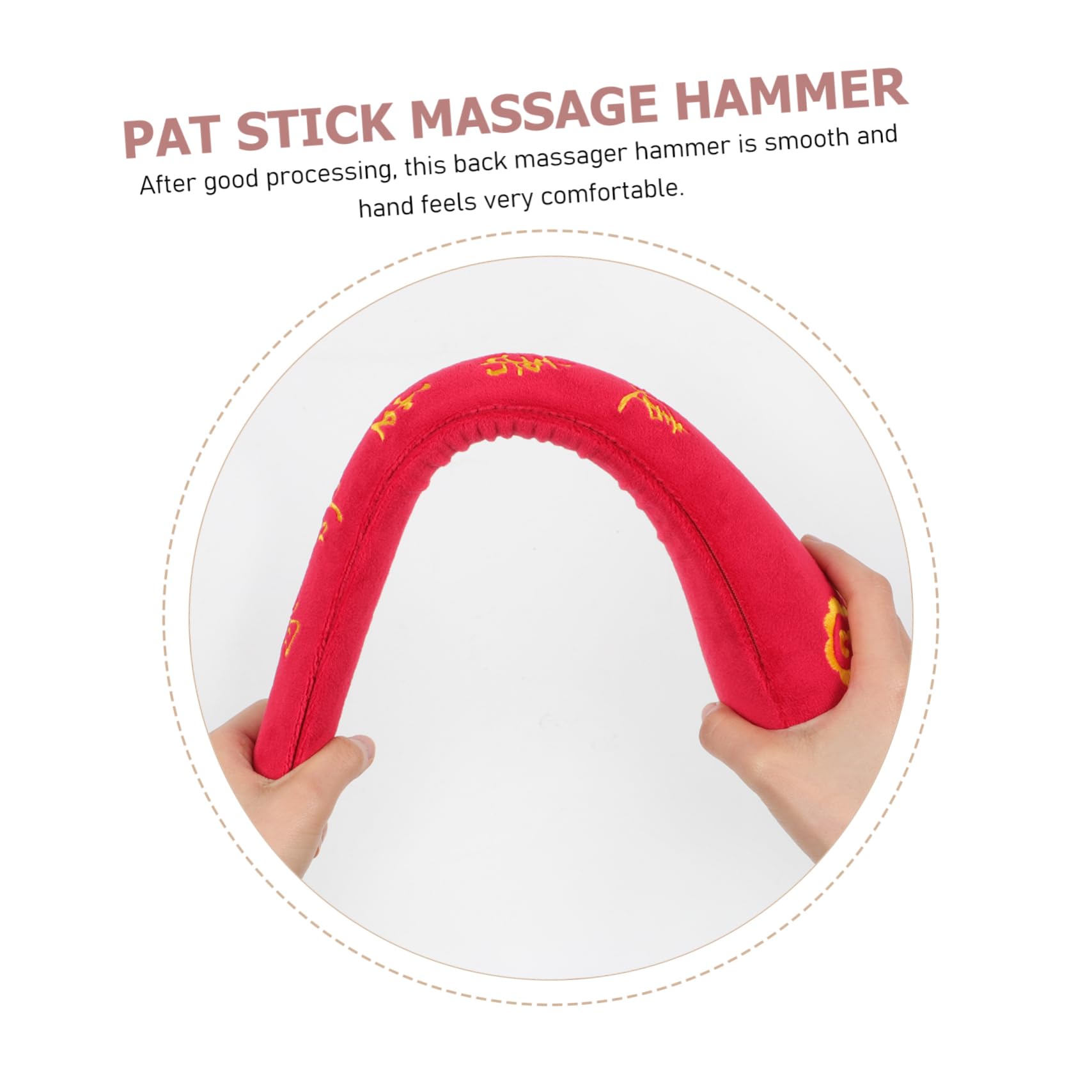 Healvian 2 Piezas Masajeador De Puntos Gatillo Masajeador De Hombros Martillo De Masaje Corporal Palo De Reflexología Palo De Masaje Manual Emulsión Cepillo De Pelo Aptitud Física El Hombro