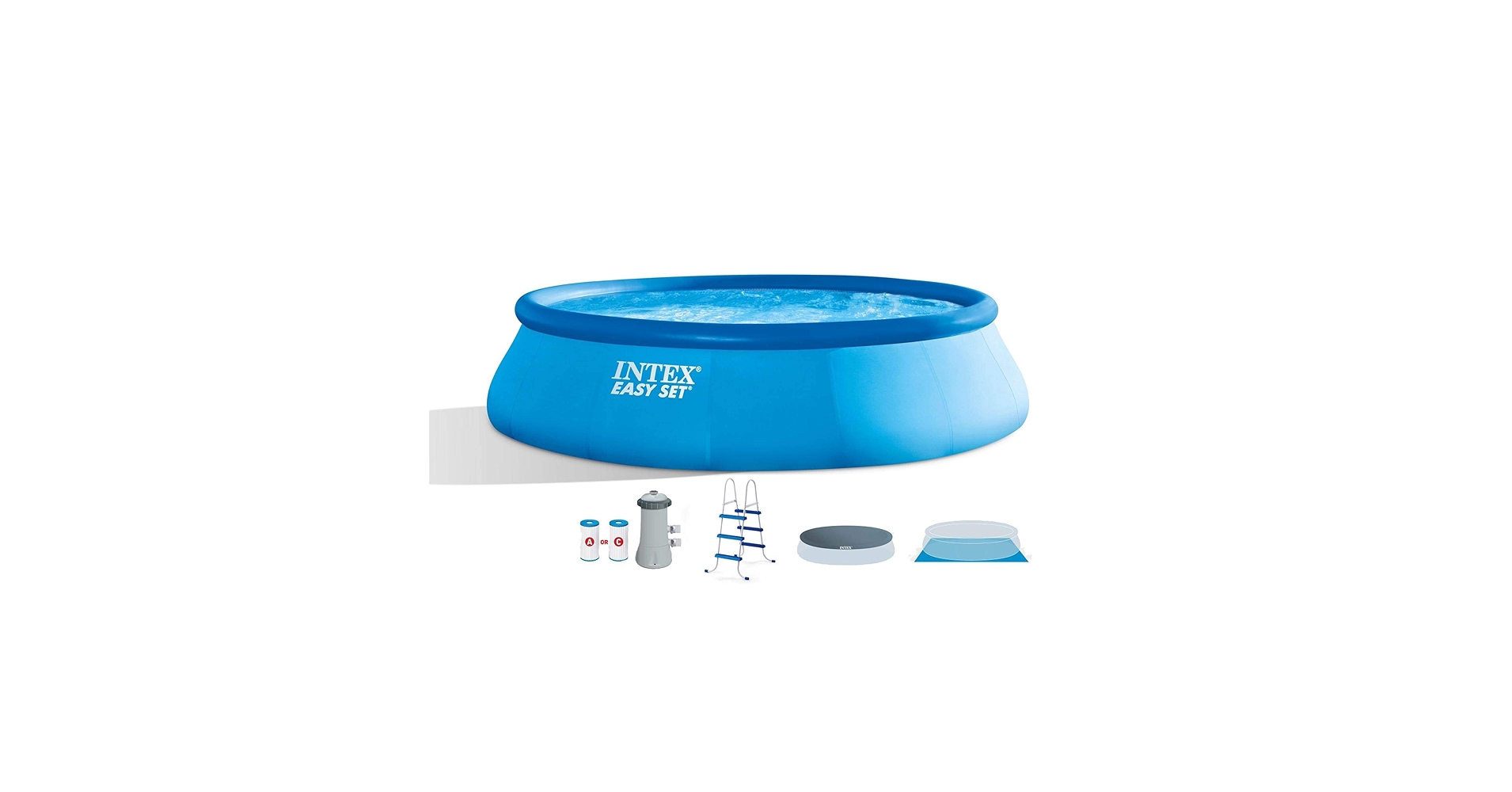 Amazon.com: Intex Inflatable Easy Set Above Ground Round
