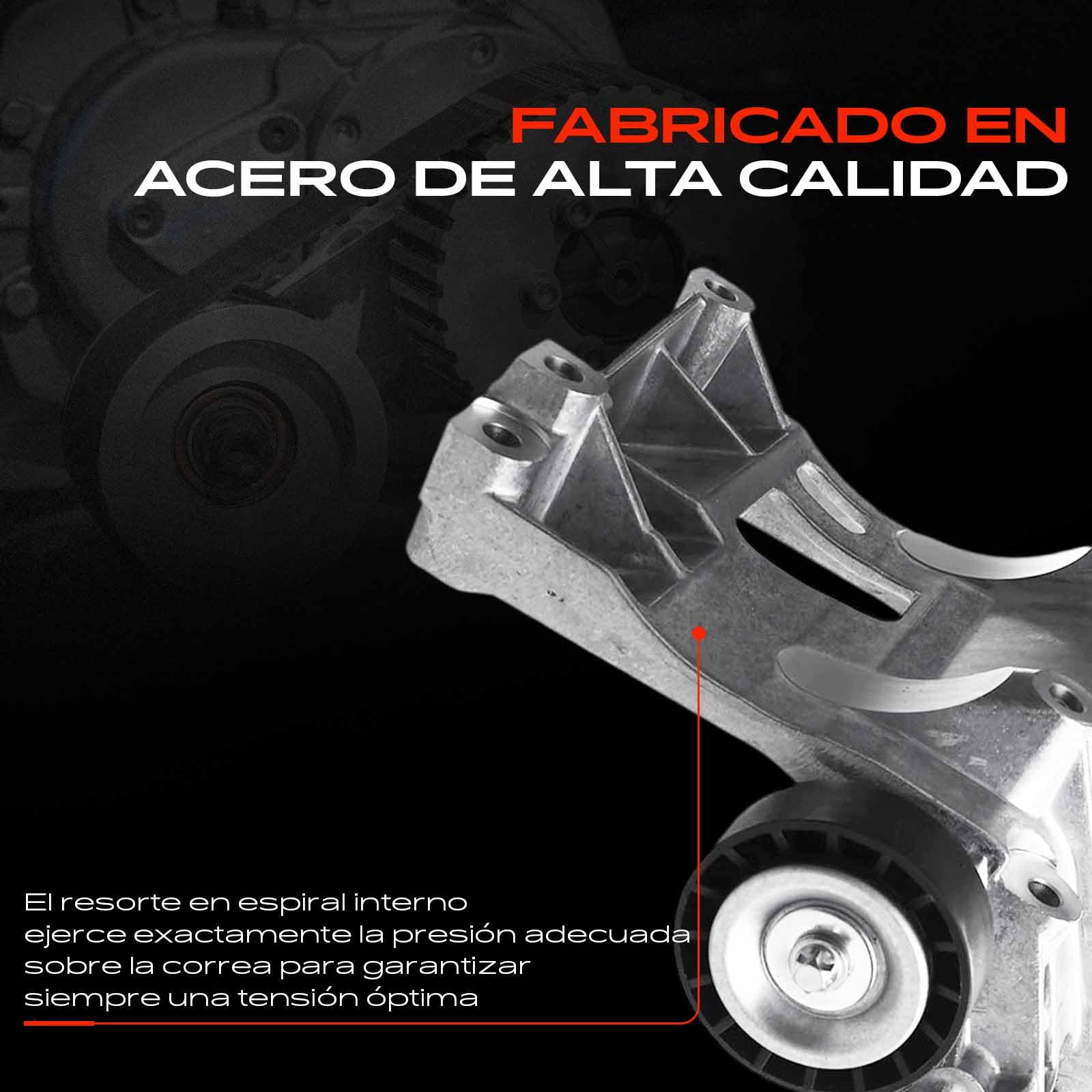 Frankberg Polea tensora tensor de correa correa trapezoidal 2662000970 | Compatible con: Clase B W245, Clase A W169