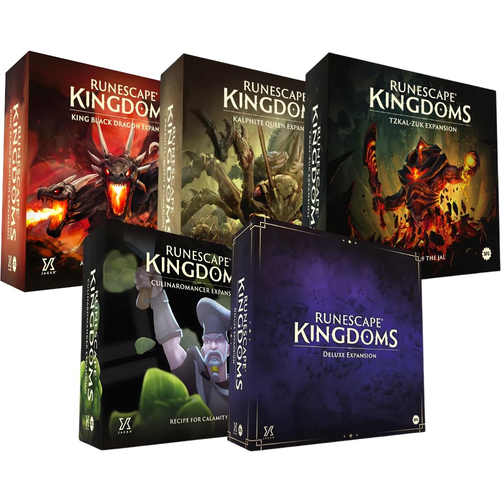 Amazon.com: Steamforged Games, RuneScape Kingdoms The Board Game