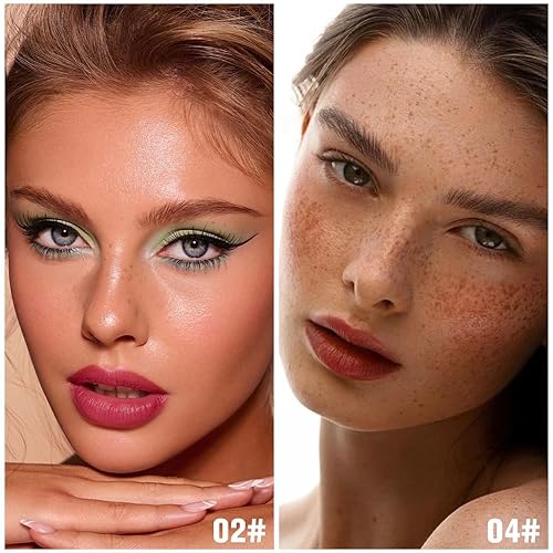 Vista 64 de evpct Tinte labial rojo malva profundo con pinzas, lápiz labial líquido mate, larga duración, impermeable, para mujeres, taza antiadherente, lápiz