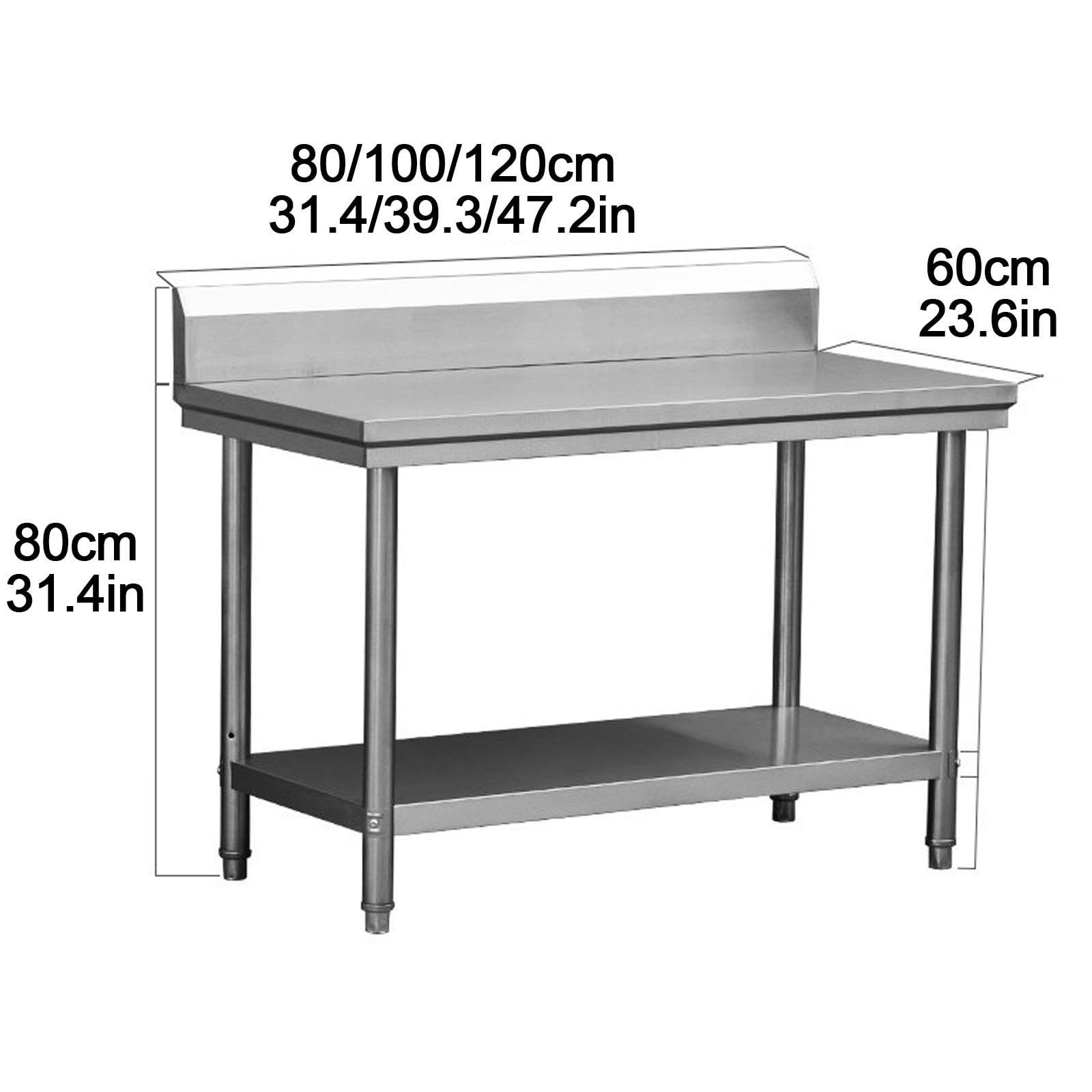 Edelstahl Arbeitstisch, Edelstahl Arbeitsplatte, Metalltisch