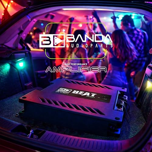 Miniatura 7 de Amplificador de audio para vehículos de 1 canal, amplificador de graves mono de alta potencia de 3000 vatios con filtro subsónico y filtro de paso