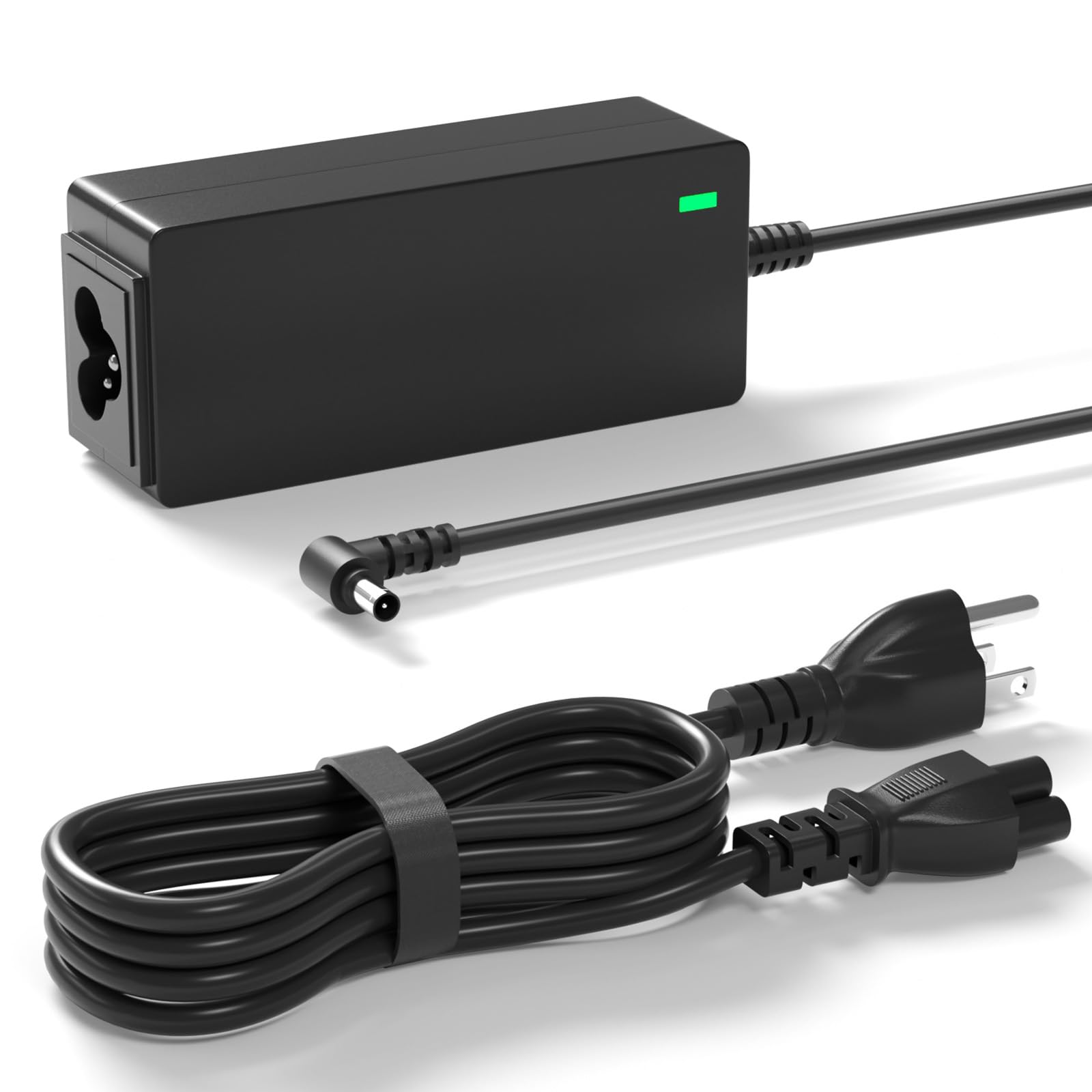 Gasmocs 19.5 Volt Tv Power Cord Compatible with Sony Bravia Tv 24" 32" 40" 42" 48" kdl-40r510c, kdl-48w600b, kdl-48r510c, dc in 19.5 v Power Supply