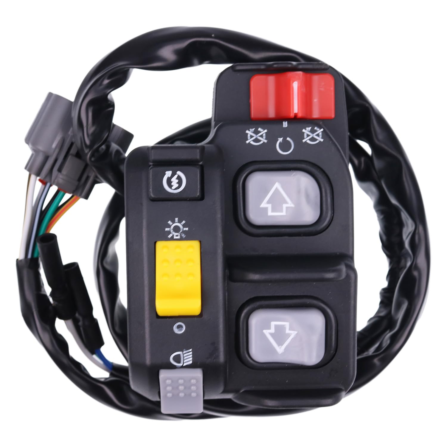 Handlebar Control Switch Start Kill Stop Headlight 35020-HM8-A50 35020HM8A50 Compatible with Honda Recon 250 TRX250TE