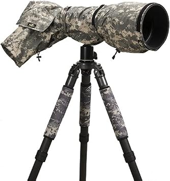 LensCoat RainCoat Pro Digital Camo Cover sleeve protection for Camera and Lens LCRCPDC