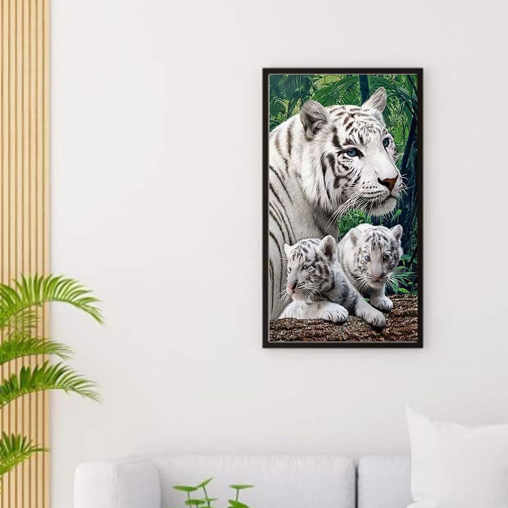 Kit de punto de cruz de animales completo, bordado con cuentas, pintura de 9 ct, para manualidades y manualidades