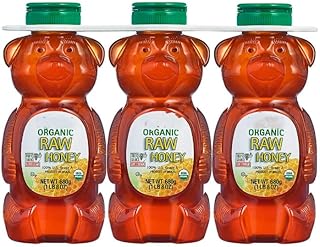 Organic Raw Honey Kirkland 24 oz, 3-count