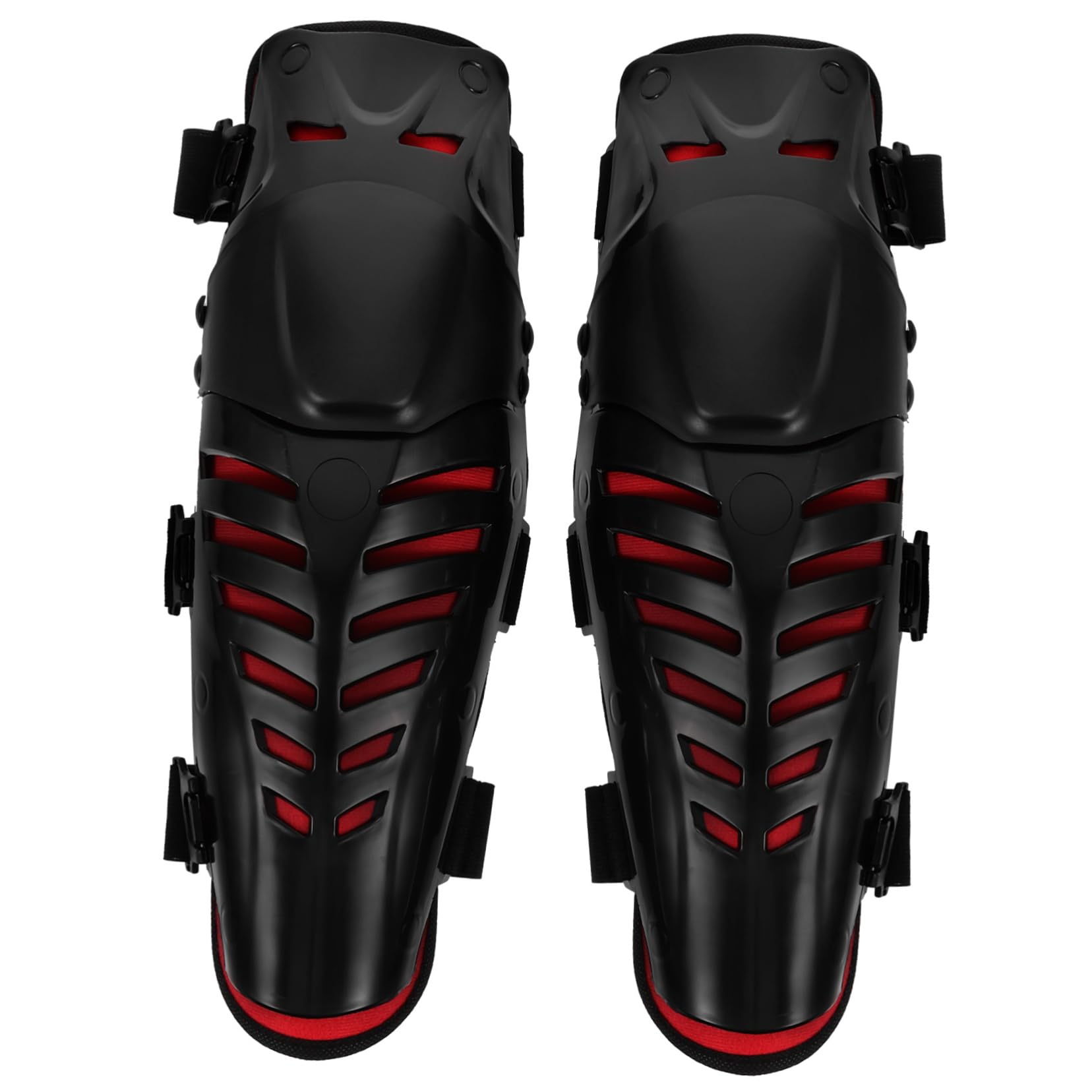 STOBAZA 1Pair Motorcycle Knee Pads for Riding Sports High Impact Resistant Protective Gear Ergonomic Design for Stability Comfort for Cycling Skating and Off