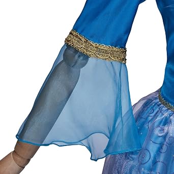 CosplayDiy Women's Island Princess Rosella Cosplay Costume Dress Rosella Princess Dress Up for Adults