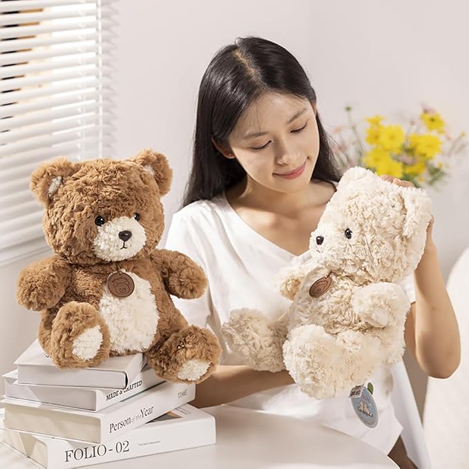 Peluches Oso de Peluche de 10 Pulgadas Suave Marrón miniatura 4