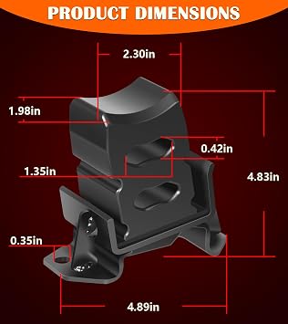 48036-60011 Rear Axle Bump Stop Cushion Left + Right Compatible with 2003 2004 2005 2006 2007 2008 2009 Lexus GX470, Rear Axle Shock Absorber Jounce Bumper