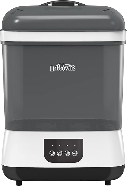 Dr. Brown's Electric Steam Steriliser and Dryer, White/Grey