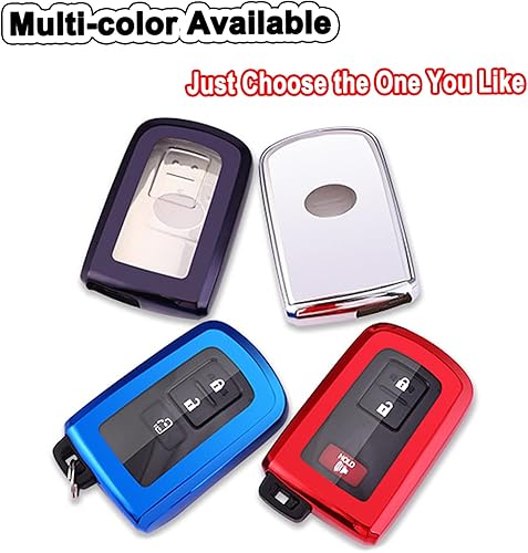 Miniatura 6 de Funda inteligente de TPU para llavero de entrada sin llave para Toyota Tacoma 4Runner Sequoia 2019 2020 2021 2017 2018 Highlander Avalon Camry