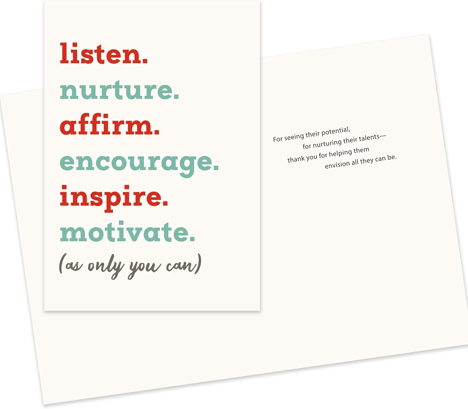 Hallmark Business (25 Pack) Assorted Teacher Appreciation Cards (Primary & Secondary Education) for Educators, School Nurses, School Admins, Staff, PTAs, PTOs, Parent Organizations