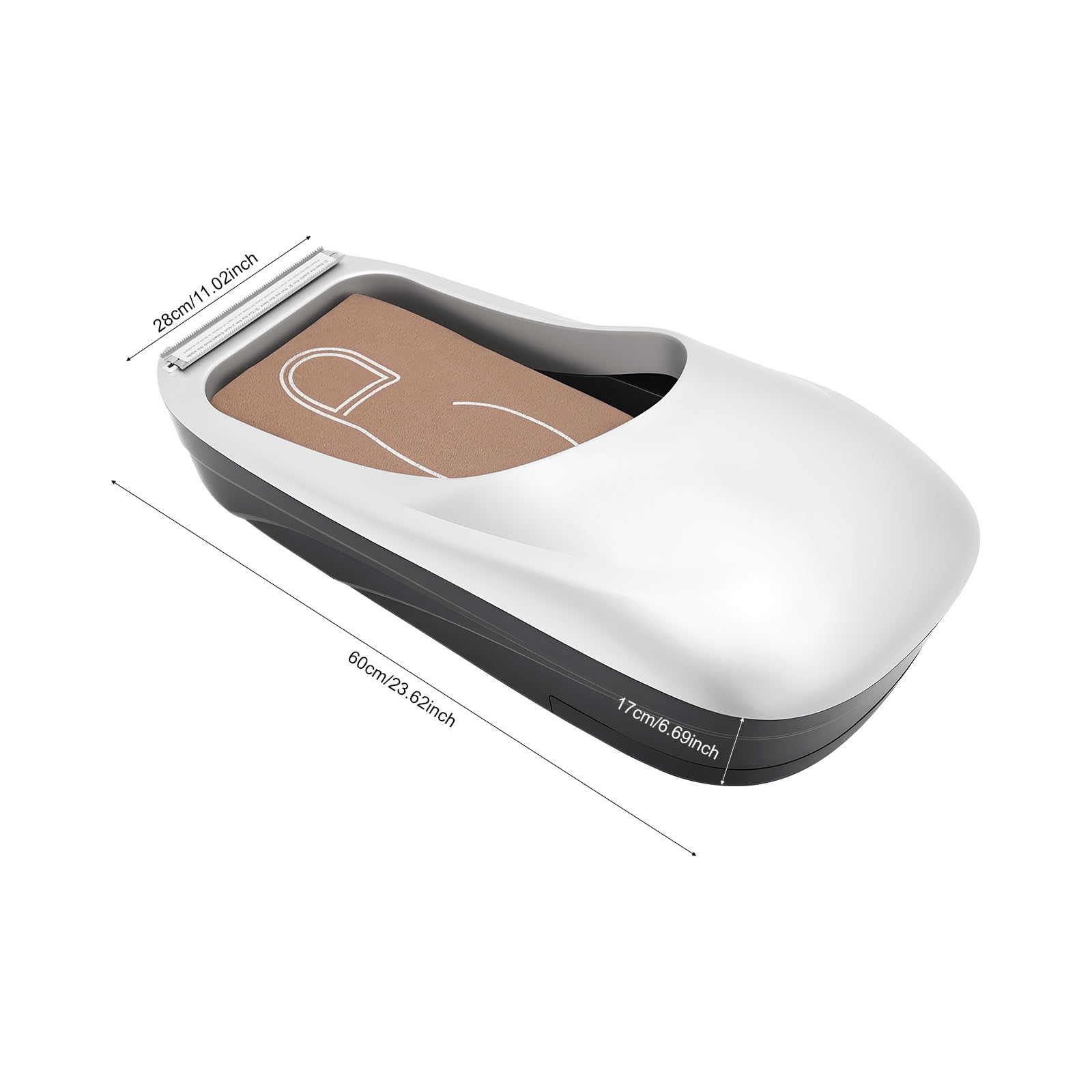 Macchina automatica per scarpe, antiscivolo, portatile, automatica, per uso domestico, ufficio, studio medico