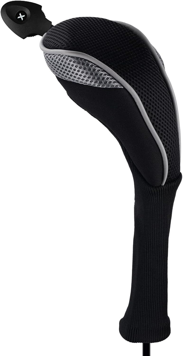 Andux 4 Pack Long Neck Golf Hybrid Club Head Covers Dial No. Tag CTMT-01