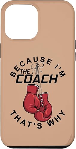 Miniatura 10 de iPhone 13 Divertido Boxeo Kickboxing Porque soy el entrenador por eso caso