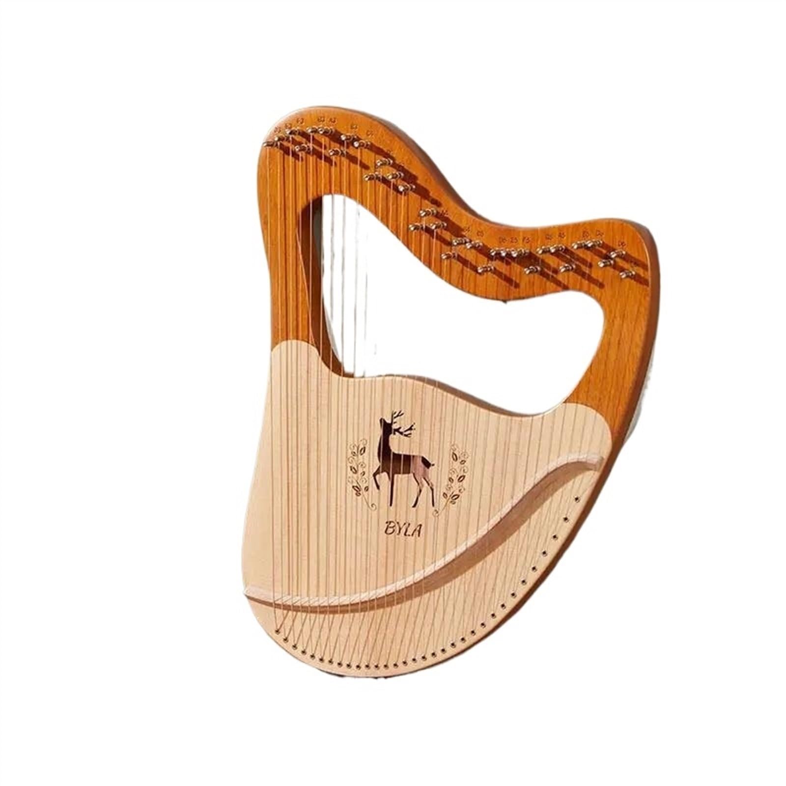 木製装飾ハープ Amazon.co.jp: 木製ミニハープレプリカモデル 繊細なボックス付き 楽器