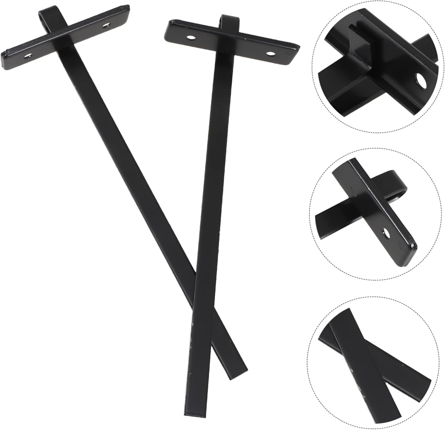 2pcs Heavy Duty Adjustable Circular Saw Rip Fence Guide for Accurate and Metal Cutting Precision Measurement for Enhanced Cutting Performance