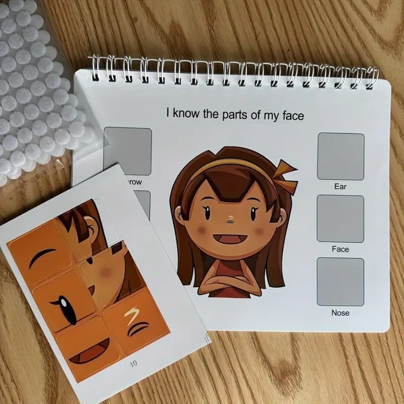 Image of CYNVEXA 30PCS Read and Rhyme Flip Books, Interesting Word Family Flip Books, ABC Vocabulary Cards, Sight Words Flash Cards Kindergarten, Read and Rhyme Flip Activity Book (12 Pages Book)