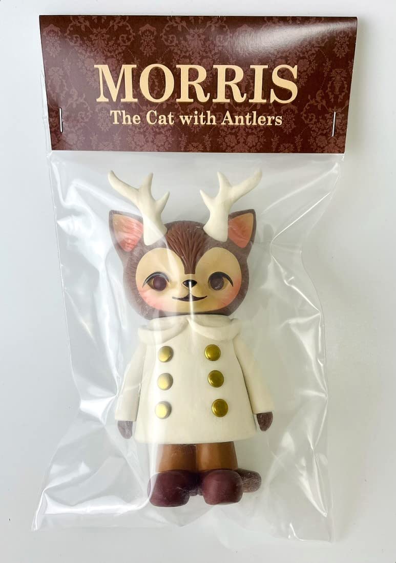 専門店の安心の1ヶ月保証付 MORRIS The Cat with Antlers ひなたかおり