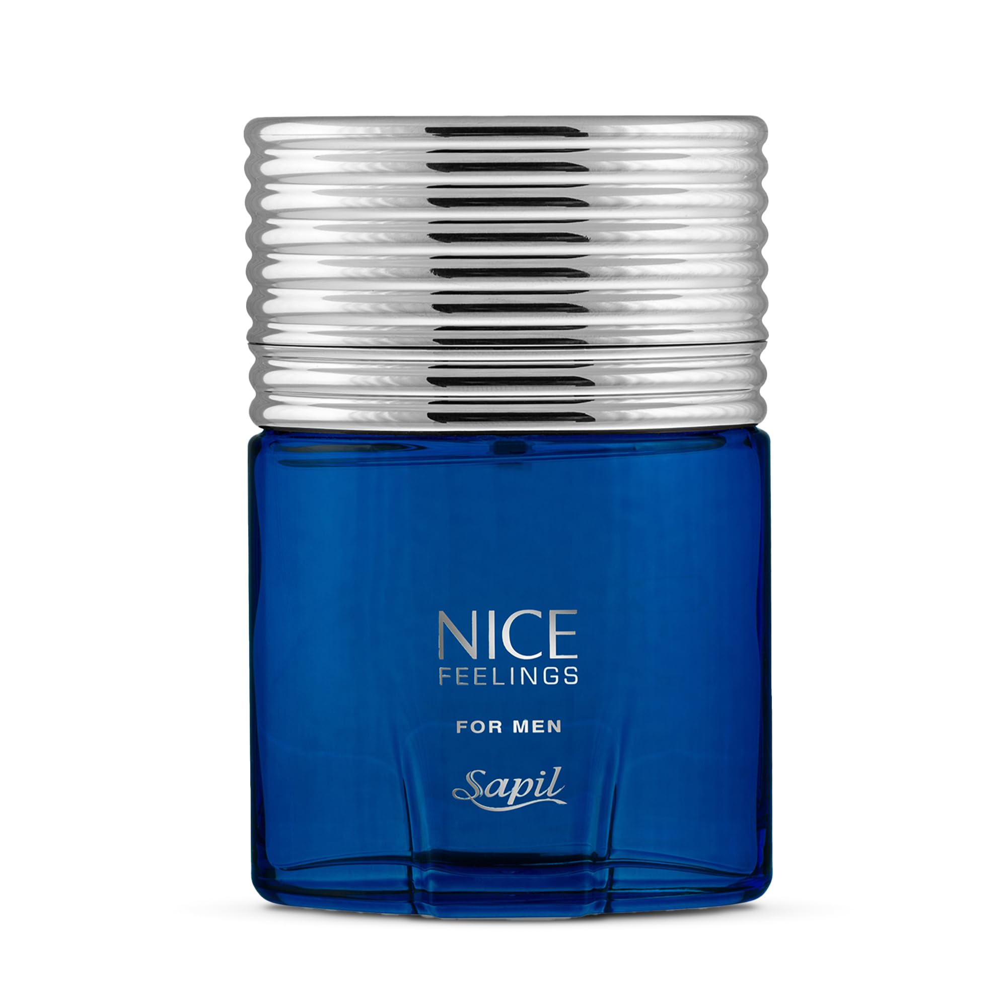 Sapil Nice Feelings Eau De Toilette 75ml, Affordable Luxury Perfume, Woody Fragrance with Citrus and Sea Top Notes, Bold Blend Perfumes for Men