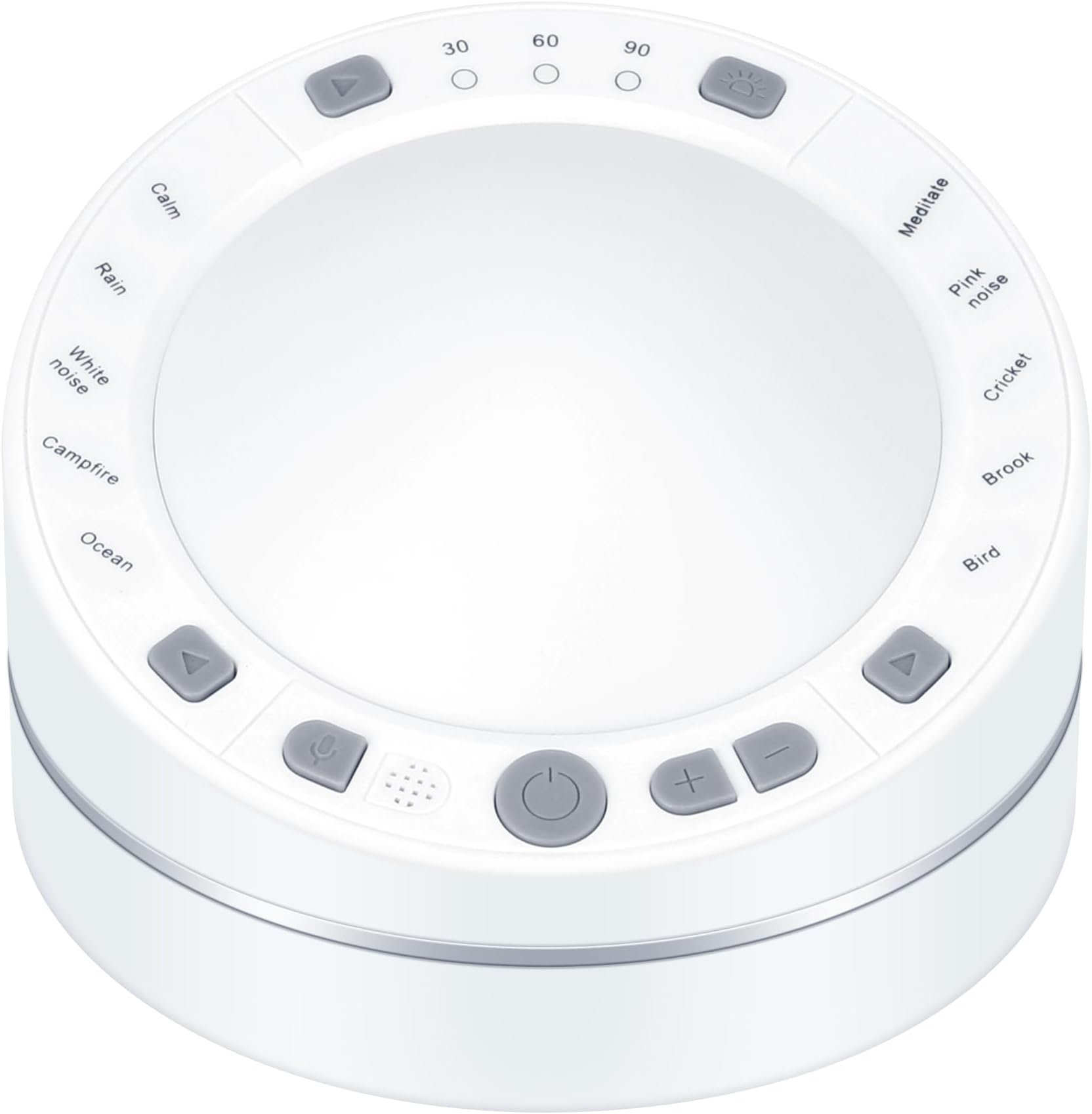 UnionwayWhite Noise Machine, Portable Sleep Sound Machine for Baby and Adult, Battery Powered Sleep Therapy for Home and Travel - GH-007