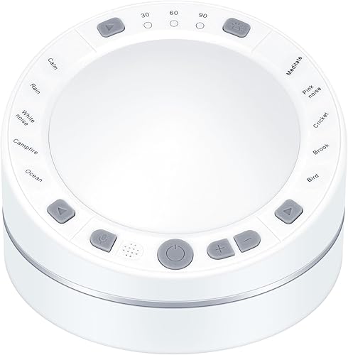 Miniatura 1 de Unionway Máquina de ruido blanco 007, máquina de sonido para dormir, máquina de sonido de relajación para un mejor sueño