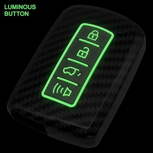 Miniatura 10 de TANGSEN Funda protectora personalizada para llavero inteligente, compatible con Toyota, Avalon, Camry, Corolla, Highlander, RAV4, 2, 3, 4 botones,