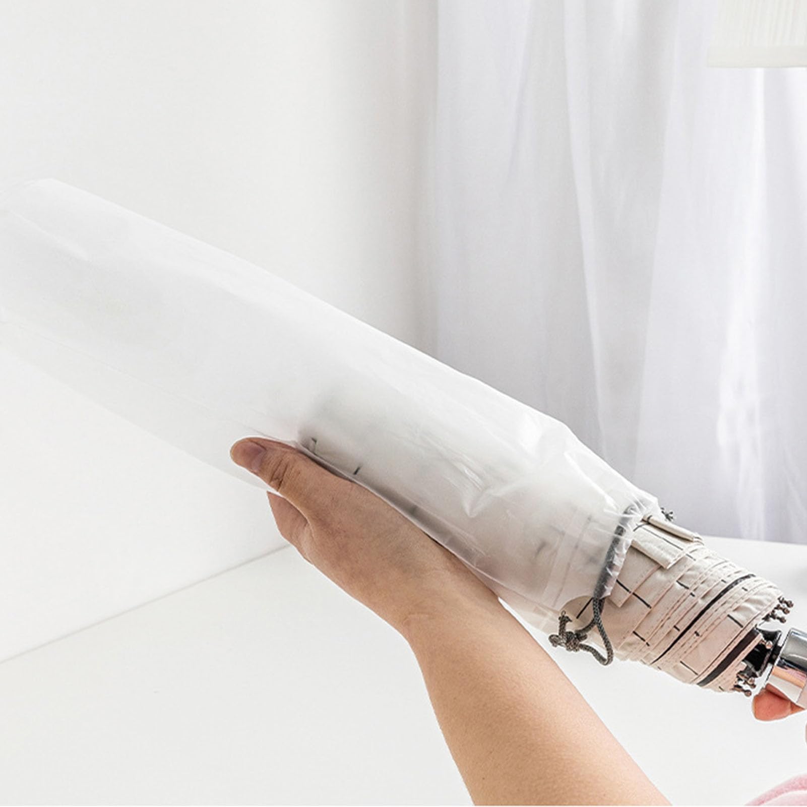 Sac Humide Pour Parapluie - Housse étanche Réutilisable - Pour Parapluies Droit 8, 16 Ou 24 Branches - Transport Sans Gouttes