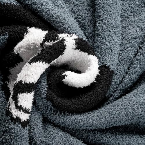Image of Jay Franco Disney Mickey Mouse Faces Feather Knit Fluffy Throw Blanket - Fuzzy Blanket Measures 50 x 60 Inch | Super Soft Lightweight Bedding