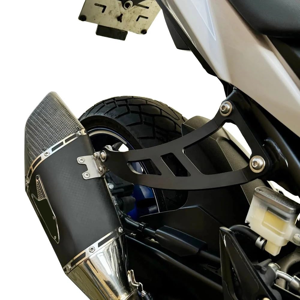 Pasażera z Tyłu uchwyt pasażera motocykla poręcz Do Suzuki GSX-S 750 GSX-S750 2017-2021 | Aluminiowy tłumik wydechowy motocykla uchwyt do montażu na rurze