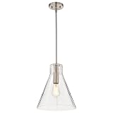 12-inch Brushed Nickel Ceiling Pendant Light by Nuvo – view 2