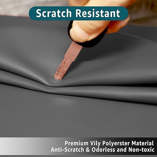 Miniatura 4 de Funda para reposacabezas de alta calidad para silla reclinable, protector de reposacabezas reclinable de piel sintética ignífuga, resistente al