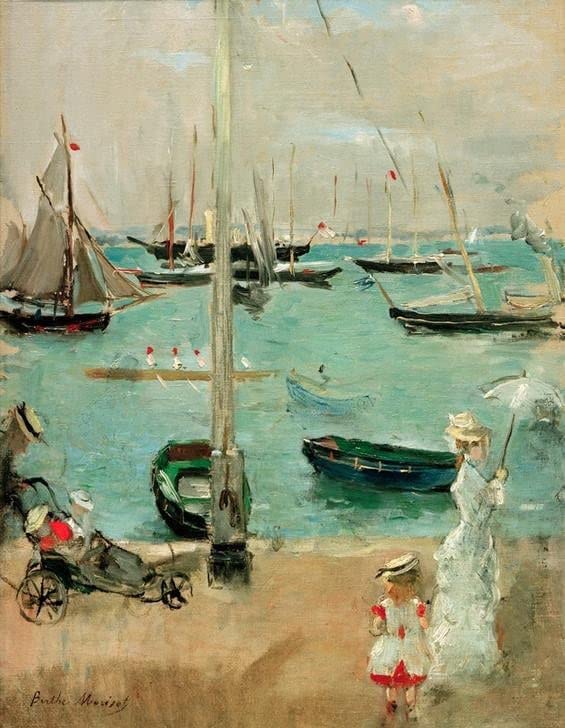 Pintura murales decor en lienzo de alta calidad, reproducción Berthe Morisot 60x90cm