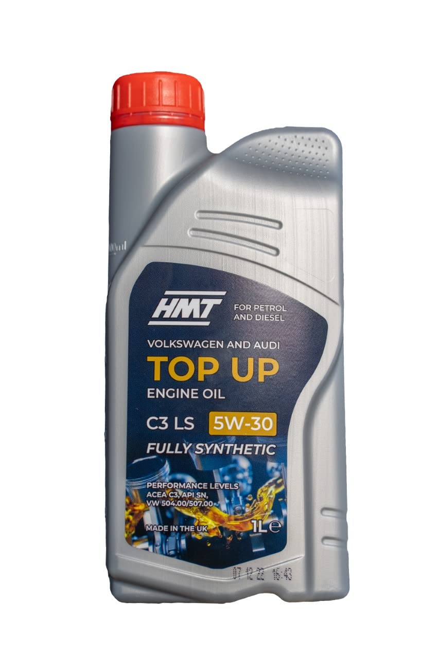 HMT HMTM404 Premium Auto LS 5W30 Fully Synthetic Engine Oil Top Up 1