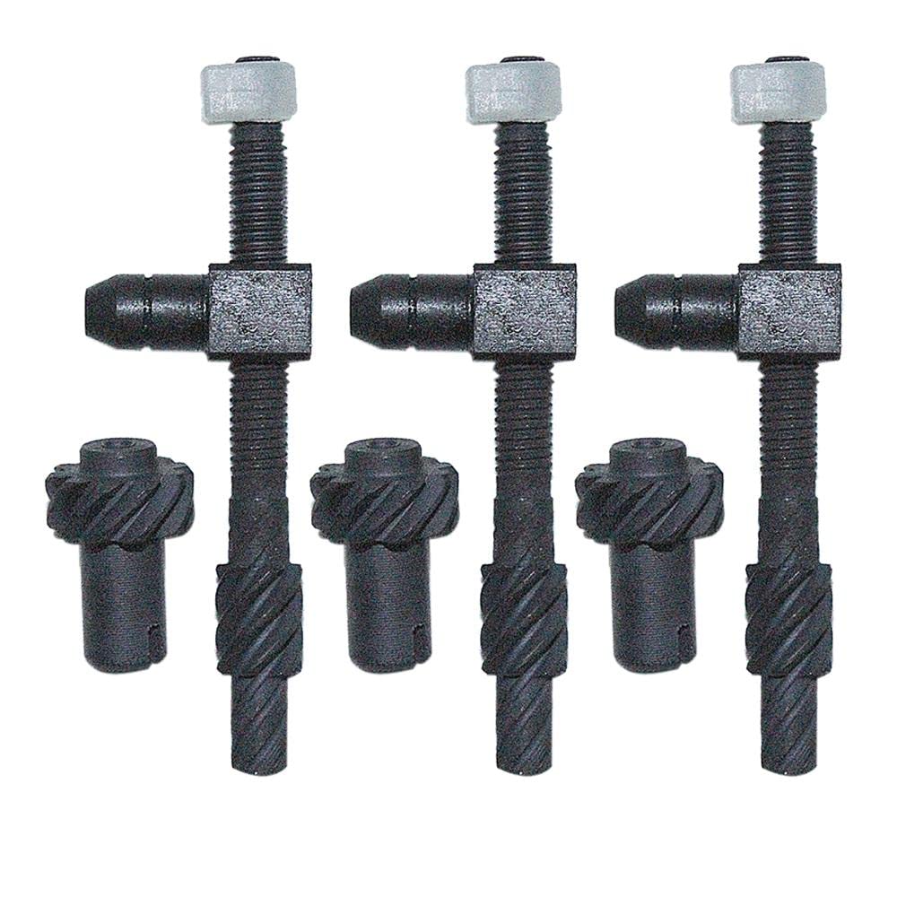 Juego de 3 Tornillos tensores de Ajuste de Cadena for Motosierra Rancher 455 460, Pieza de Repuesto 575260403.