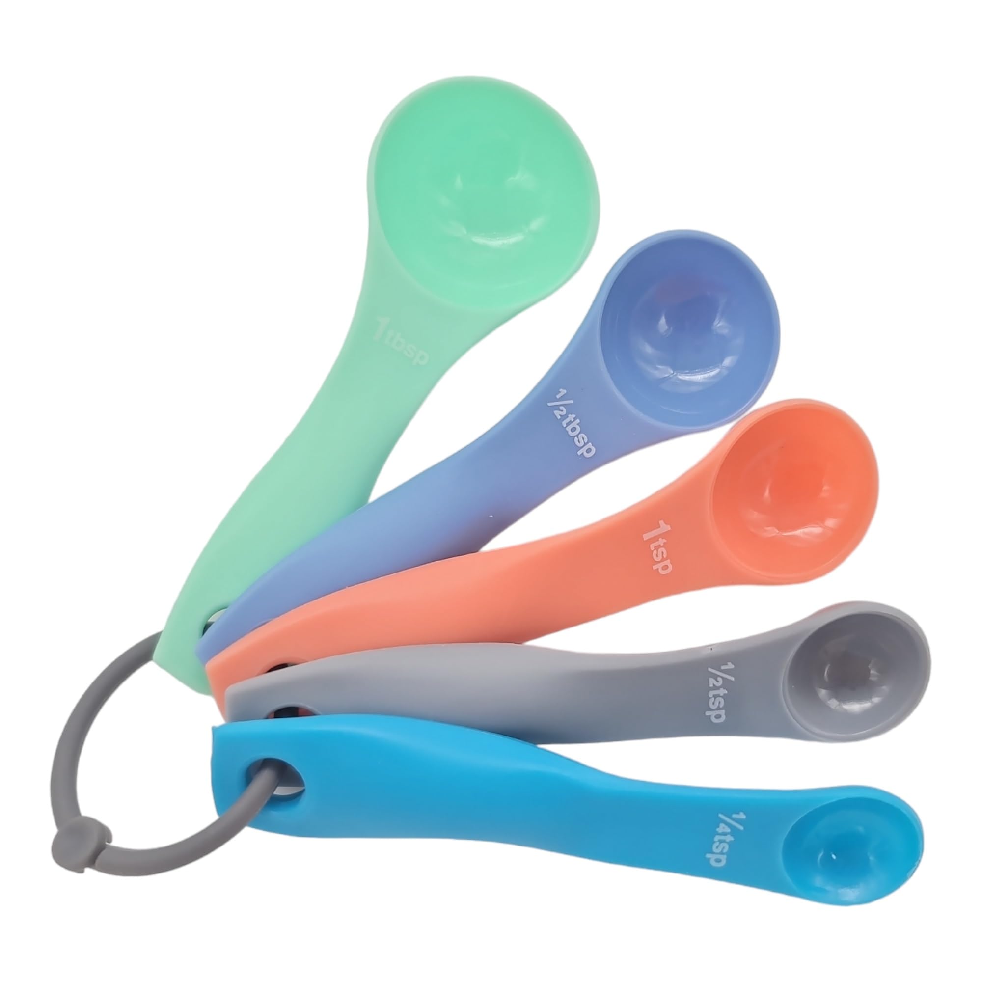 Amazon | Handy Housewares カラフルなプラスチック入れ子計量スプーン