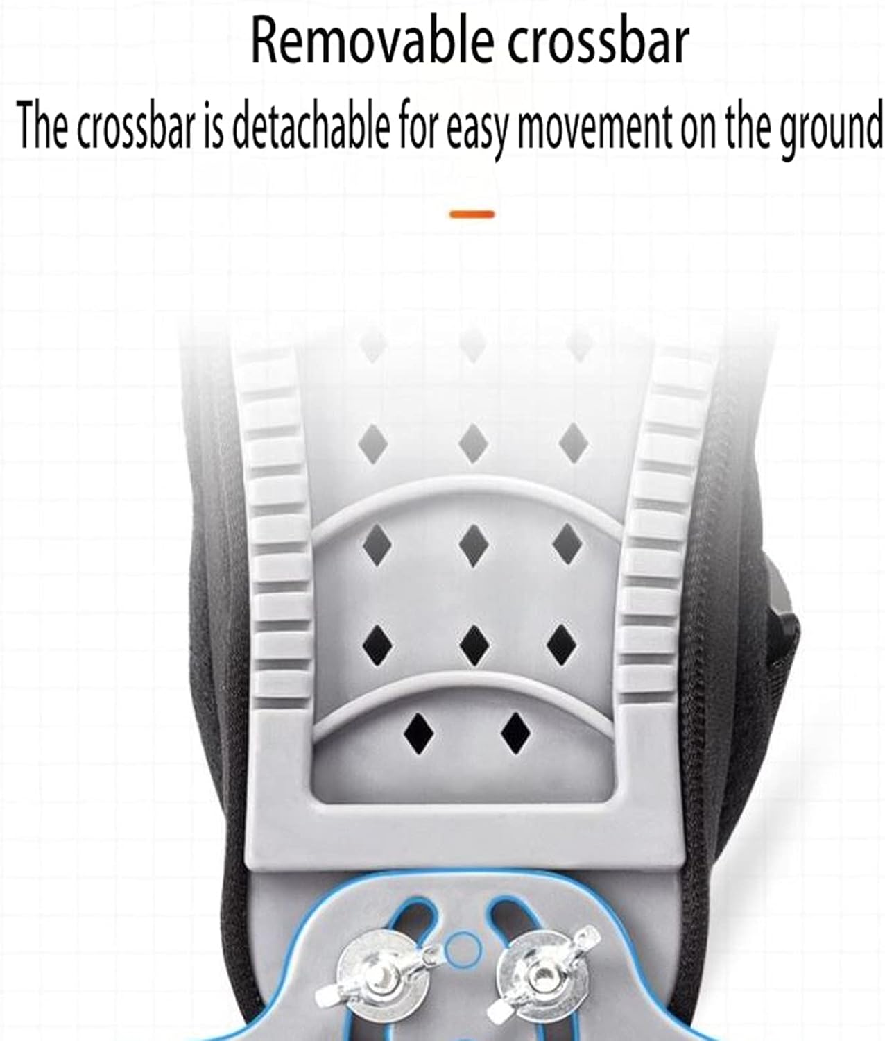 Fracture Orthosis Boot Foot Ankle Joint Fixation Breathable Ankle Orthopedic Brace Easy to Walk for Broken Ankle Sprain Postoperative Recovery(