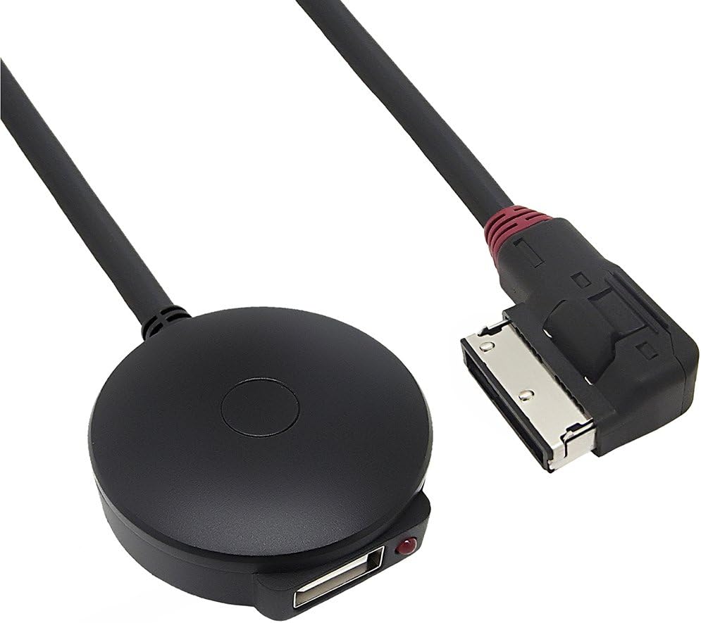 CHELINK USB Bluetooth Music Adapter 4.0 to MMI 3G AMI MDI Audio Cable for A-UDI A8 Q7 S4 Series【for MMI 3G System Only】